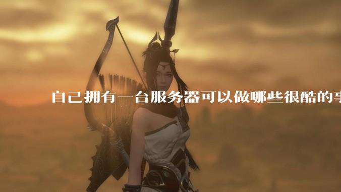 自己拥有一台服务器可以做哪些很酷的事情？